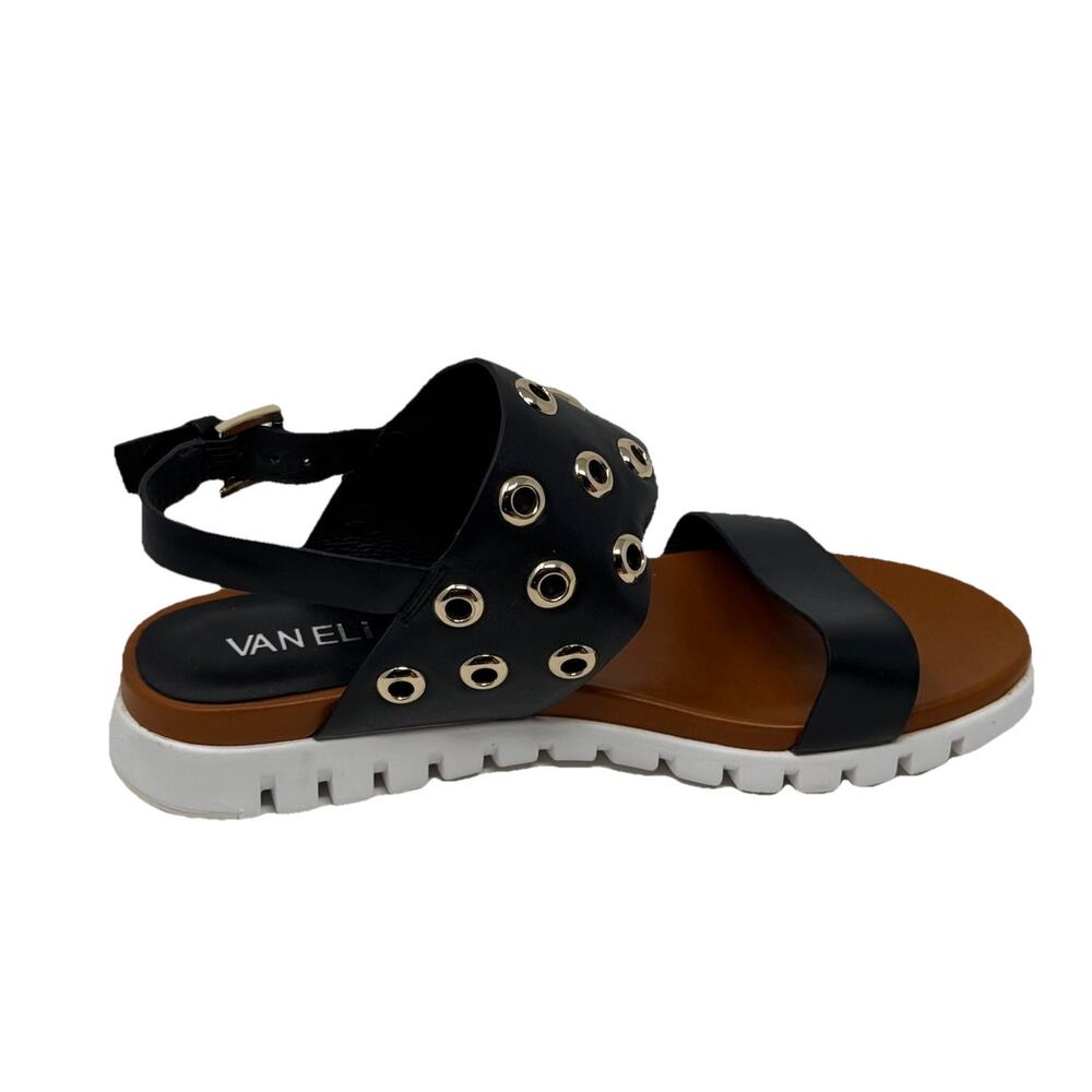 Vaneli black sandals shoes 7.5 - Picture 3 of 4